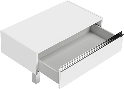 Акватон Комод Капри 80 белый – фотография-2